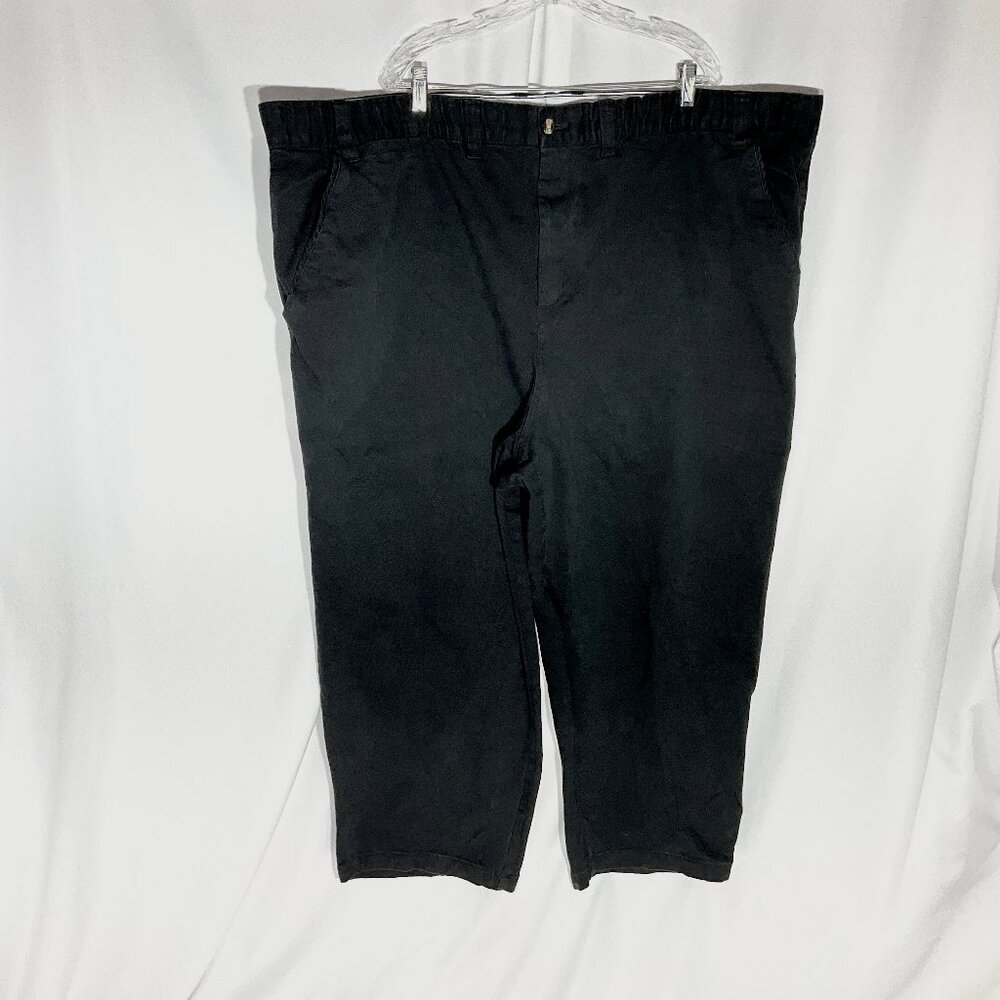 Black Twill Men's Pants size 60 by KingSize